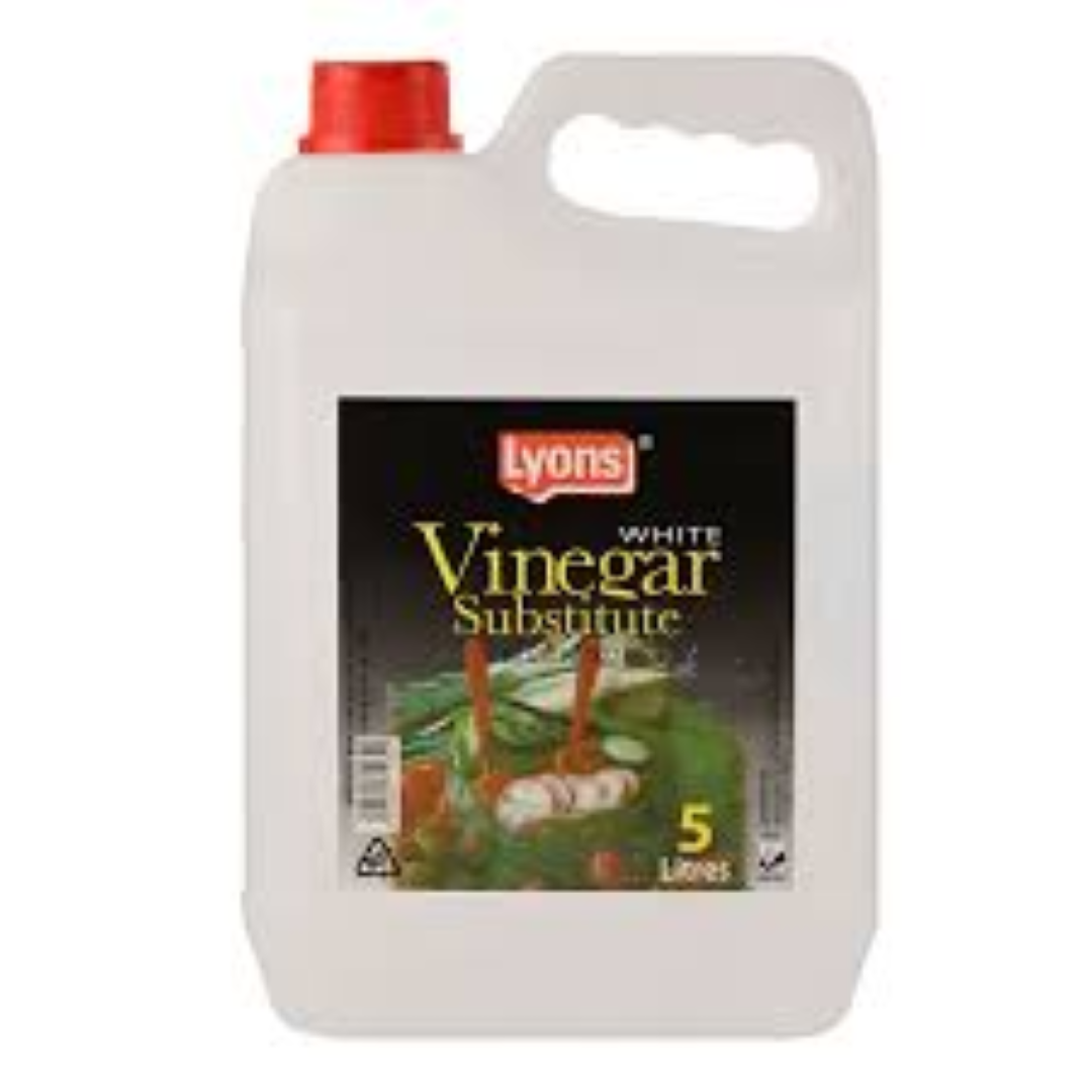 LYONS WHITE VINEGAR SUB 5LT